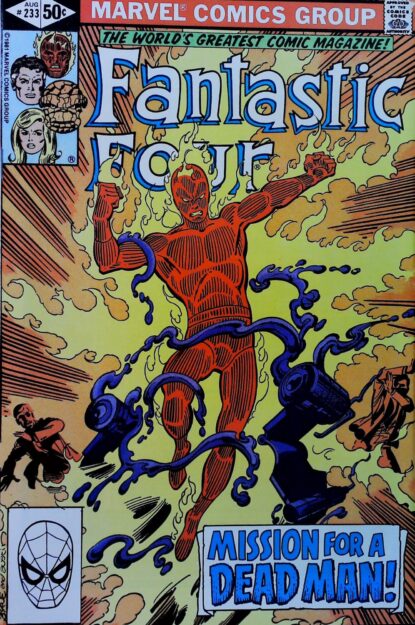 FANTASTIC FOUR (1961) #233 - Marvel - lecubeacomics.com Couverture de FANTASTIC FOUR (1961) #233 - par John Byrne - lecubeacomics.com
