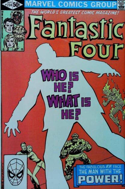 FANTASTIC FOUR (1961) #234 - Marvel - lecubeacomics.com Couverture de FANTASTIC FOUR (1961) #234 - par John Byrne - lecubeacomics.com