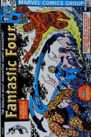 Couverture de FANTASTIC FOUR (1961) #252 - par John Byrne - lecubeacomics.com