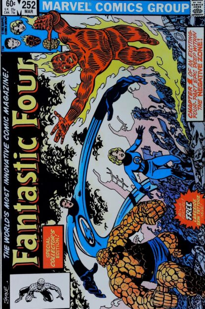 FANTASTIC FOUR (1961) #252 - Marvel - lecubeacomics.com Couverture de FANTASTIC FOUR (1961) #252 - par John Byrne - lecubeacomics.com