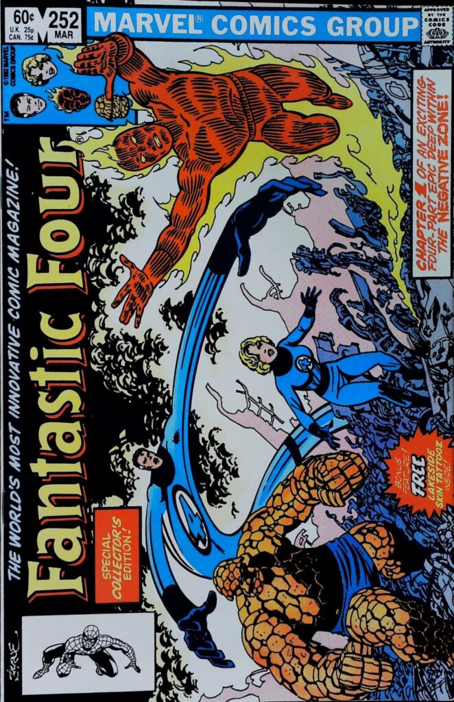 Fantastic Four #252, exemplaire VF 8.0, recto