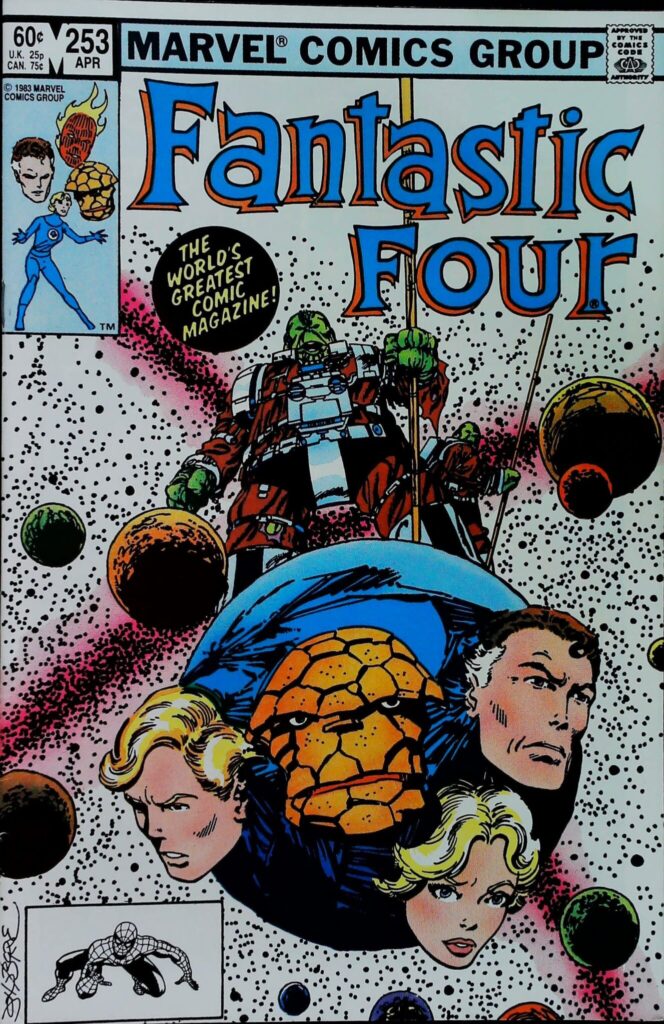 Fantastic Four #253, exemplaire VF 8.0, recto