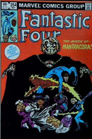 Couverture de FANTASTIC FOUR (1961) #254 - par John Byrne - lecubeacomics.com