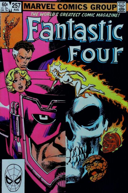 FANTASTIC FOUR (1961) #257 - Marvel - lecubeacomics.com Couverture de FANTASTIC FOUR (1961) #257 - par John Byrne - lecubeacomics.com
