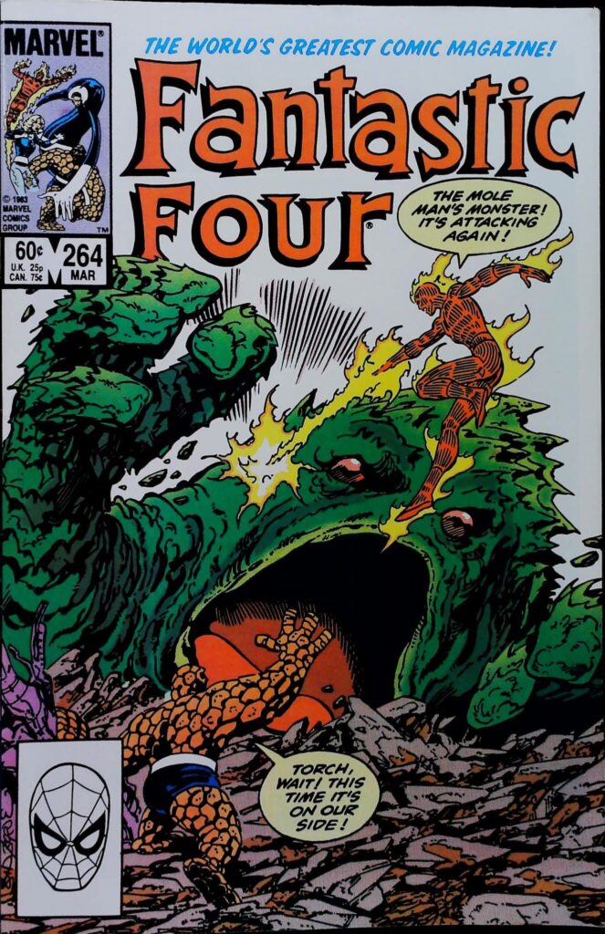 Fantastic Four #264, vue de l'exemplaire