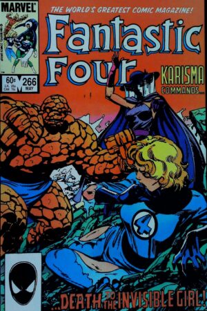 Couverture de FANTASTIC FOUR (1961) #266 - par John Byrne - lecubeacomics.com