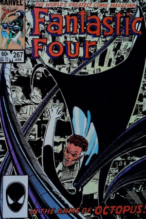 Couverture de FANTASTIC FOUR (1961) #267 - par John Byrne - lecubeacomics.com