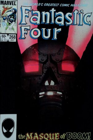 Couverture de FANTASTIC FOUR (1961) #268 - par John Byrne - lecubeacomics.com