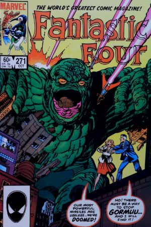 Couverture de FANTASTIC FOUR (1961) #271 - par John Byrne - lecubeacomics.com