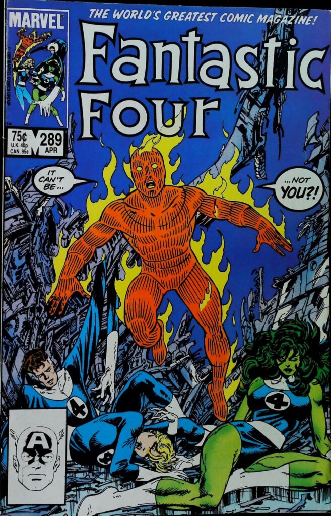 Fantastic Four #289, vue de l'exemplaire