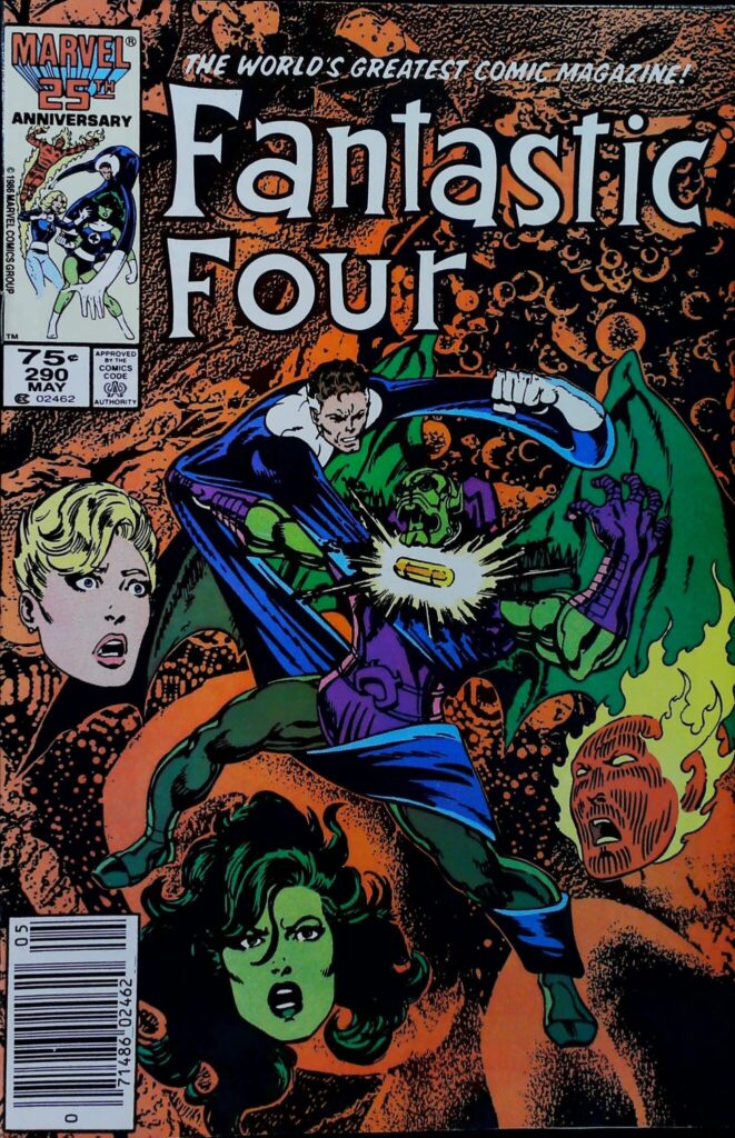 Fantastic Four #290, vue de l'exemplaire