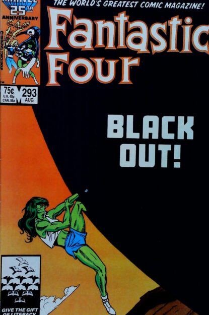 FANTASTIC FOUR (1961) #293 - Marvel - lecubeacomics.com Couverture de FANTASTIC FOUR (1961) #293 - par John Byrne - lecubeacomics.com
