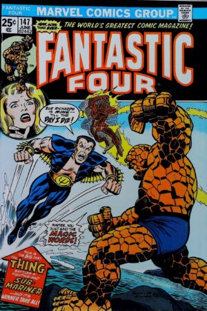 Couverture de FANTASTIC FOUR (1961) #147 - par Rich Buckler - lecubeacomics.com