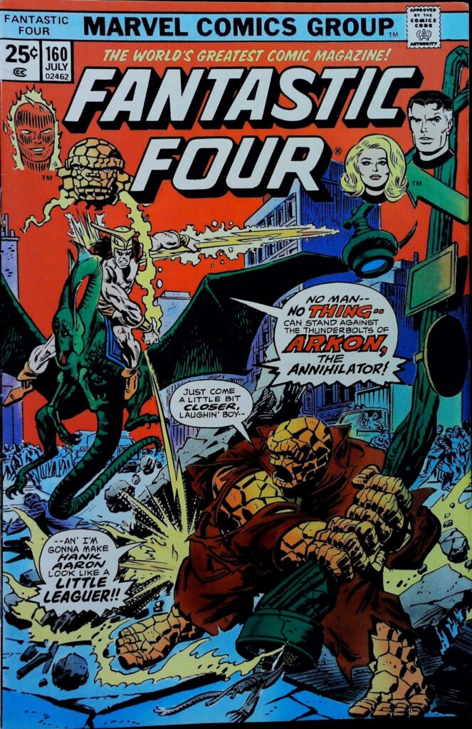 Fantastic Four #160, exemplaire VF 8.0, recto