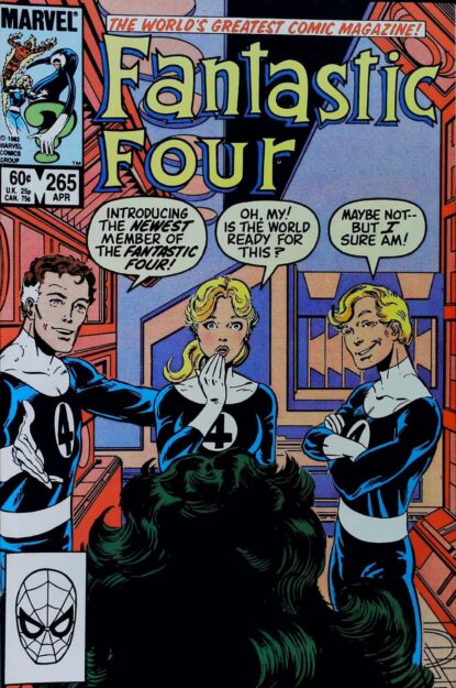 FANTASTIC FOUR (1961) #265 - Marvel - lecubeacomics.com Couverture de FANTASTIC FOUR (1961) #265 - par John Byrne - lecubeacomics.com