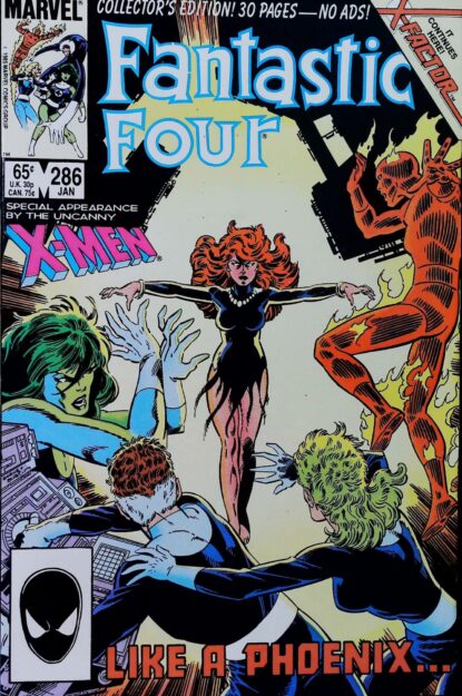 FANTASTIC FOUR (1961) #286 - Marvel - lecubeacomics.com Couverture de FANTASTIC FOUR (1961) #286 - par John Byrne - lecubeacomics.com