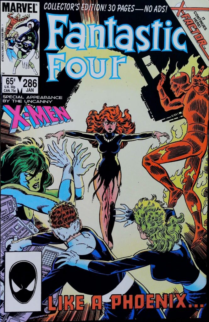 Fantastic Four #286, exemplaire VF/NM 9.0, recto