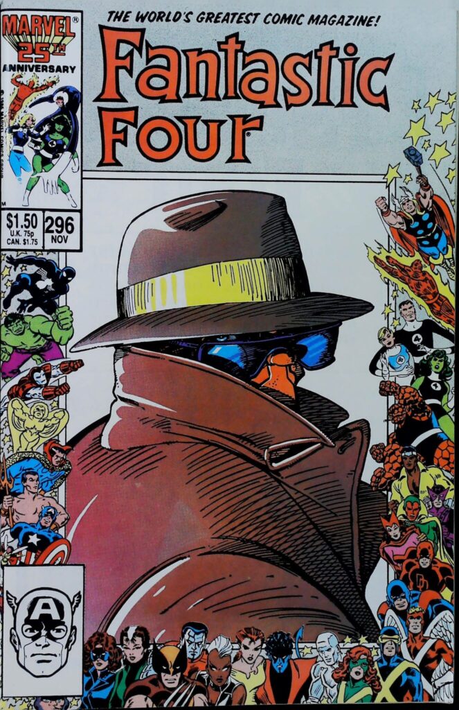 Fantastic Four #296, vue de l'exemplaire