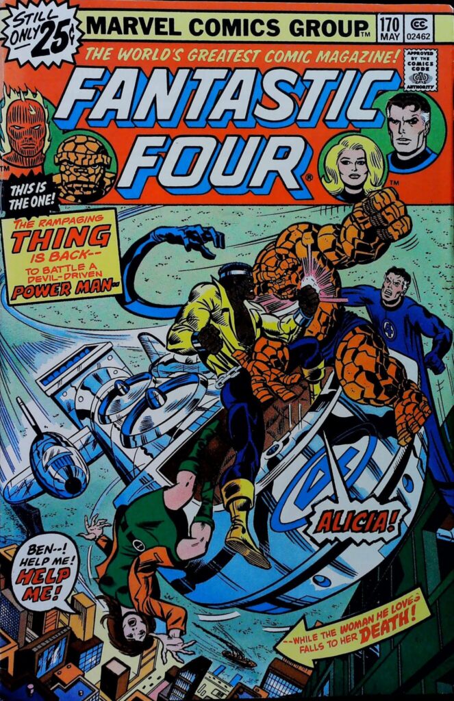 Fantastic Four #170, exemplaire VF- 7.5, recto