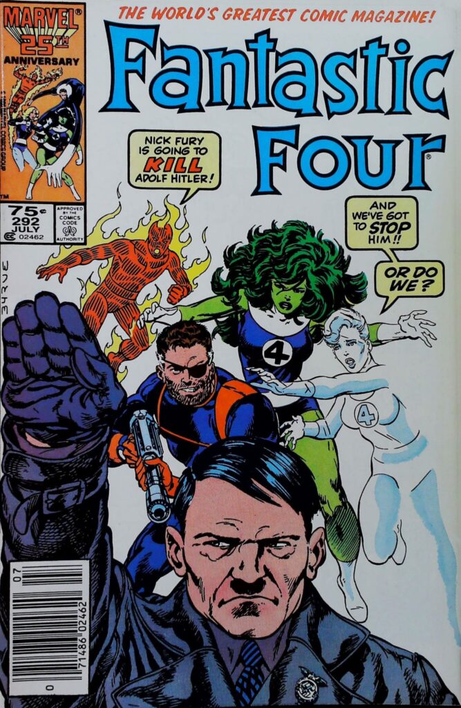 Fantastic Four #292, vue de l'exemplaire