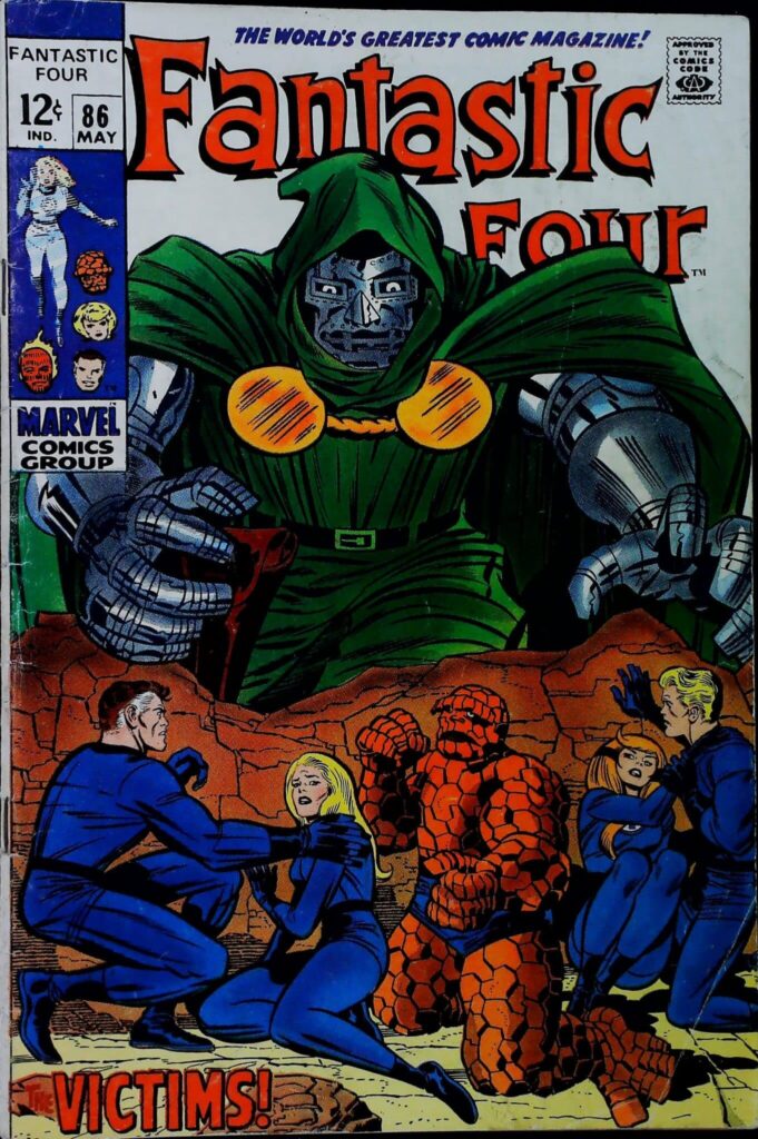 Fantastic Four #86, exemplaire VG 4.0, recto