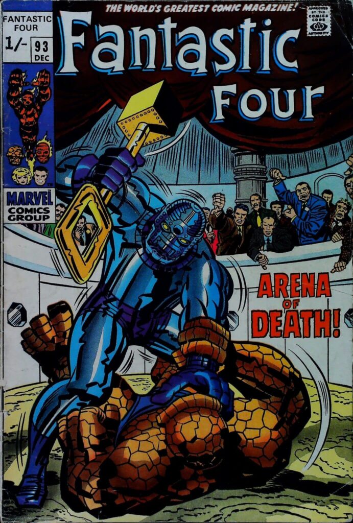 Fantastic Four #93, vue de l'exemplaire