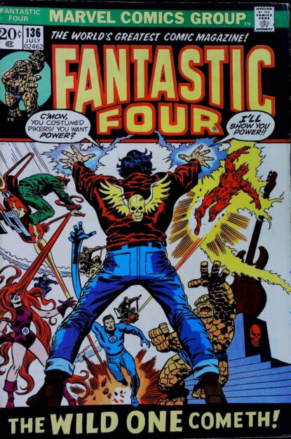FANTASTIC FOUR (1961) #136 - Marvel - lecubeacomics.com Couverture de FANTASTIC FOUR (1961) #136 - par John Buscema - lecubeacomics.com