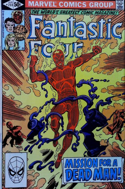FANTASTIC FOUR (1961) #233 - Marvel - lecubeacomics.com Couverture de FANTASTIC FOUR (1961) #233 - par John Byrne - lecubeacomics.com