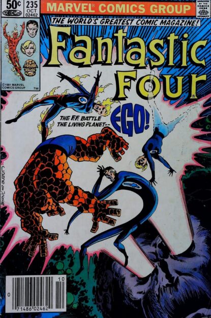FANTASTIC FOUR (1961) #235 - Marvel - lecubeacomics.com Couverture de FANTASTIC FOUR (1961) #235 - par John Byrne - lecubeacomics.com