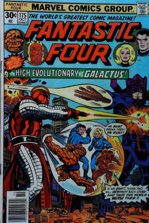 Couverture de FANTASTIC FOUR (1961) #175 - par Jack Kirby - lecubeacomics.com