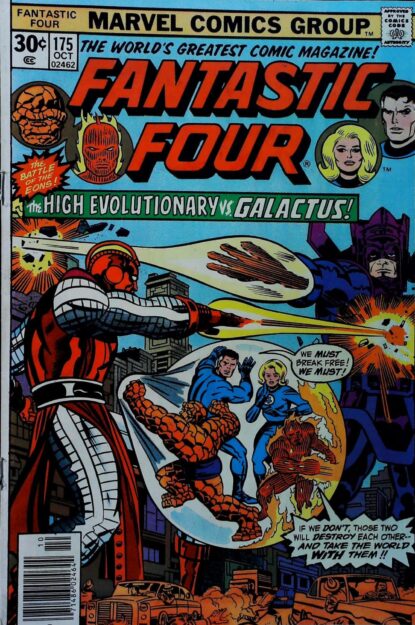 FANTASTIC FOUR (1961) #175 - Marvel - lecubeacomics.com Couverture de FANTASTIC FOUR (1961) #175 - par Jack Kirby - lecubeacomics.com