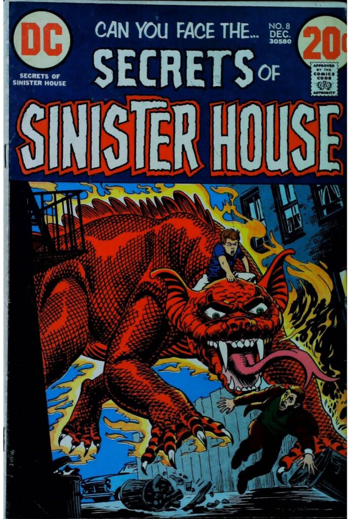 Secrets Of Sinister House #8, vue de l'exemplaire