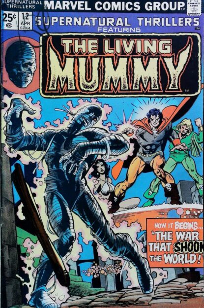 SUPERNATURAL THRILLERS (1972) #12 - Marvel - lecubeacomics.com Couverture de SUPERNATURAL THRILLERS (1972) #12 - par Klaus Janson - lecubeacomics.com