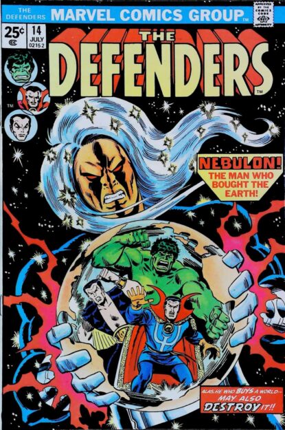 Couverture de DEFENDERS (1972) #14 - par Sal Buscema - lecubeacomics.com