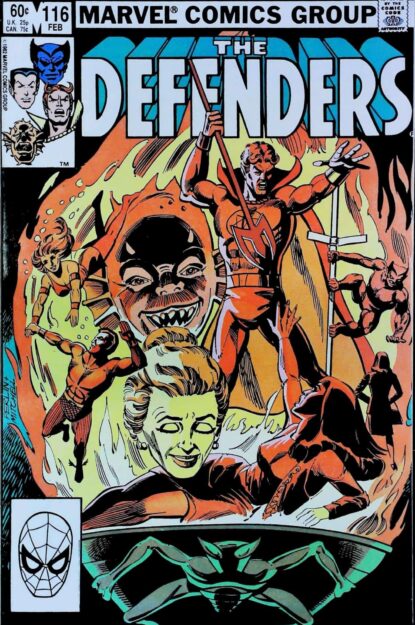 Couverture de DEFENDERS (1972) #116 - par Don Perlin - lecubeacomics.com