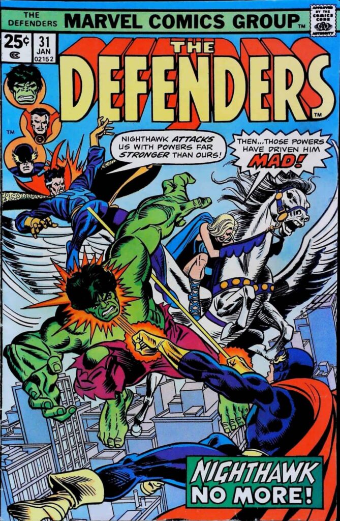 Defenders #31, vue de l'exemplaire