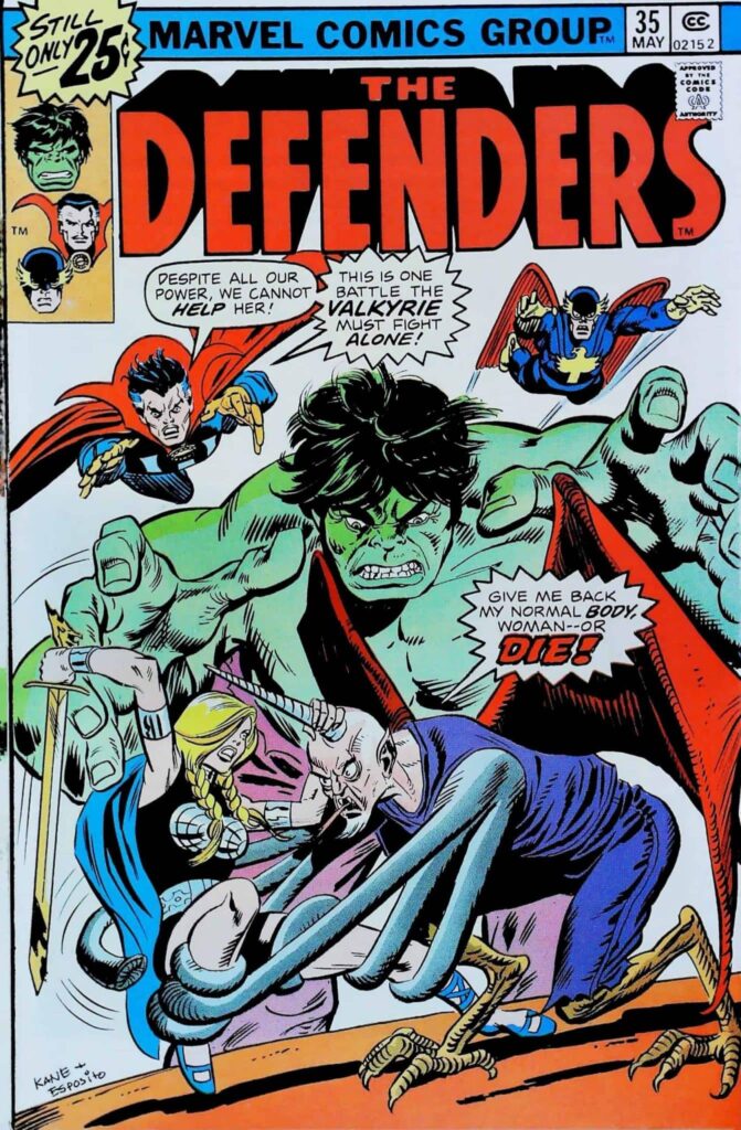 Defenders #35, vue de l'exemplaire