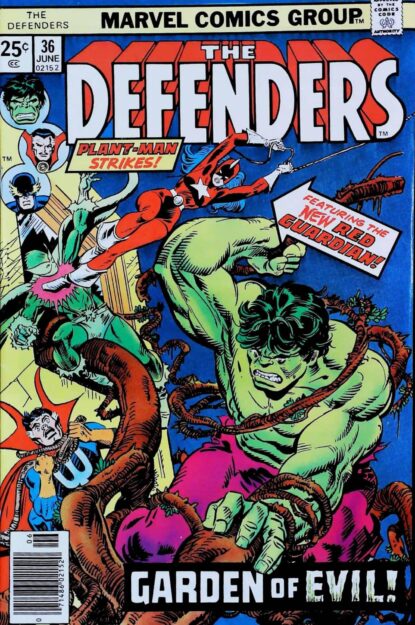 Couverture de DEFENDERS (1972) #36 - par Gil Kane - lecubeacomics.com