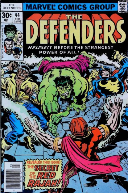 Couverture de DEFENDERS (1972) #44 - par Jack Kirby - lecubeacomics.com