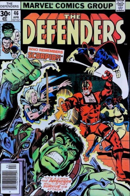 Couverture de DEFENDERS (1972) #46 - par Ed Hannigan - lecubeacomics.com
