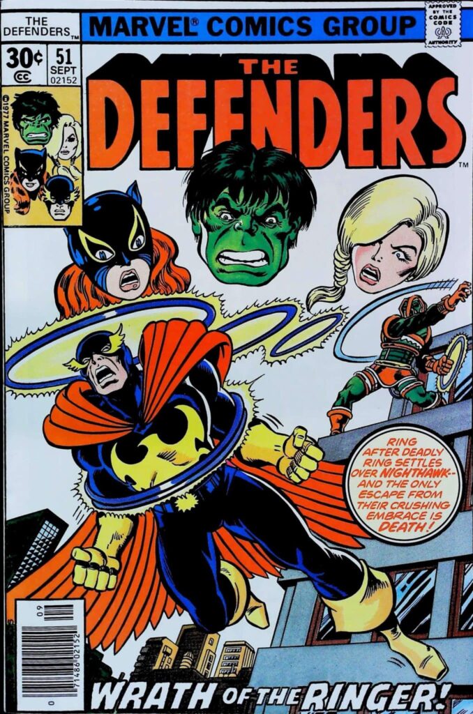 Defenders #51 Mark Jewelers, vue de l'exemplaire