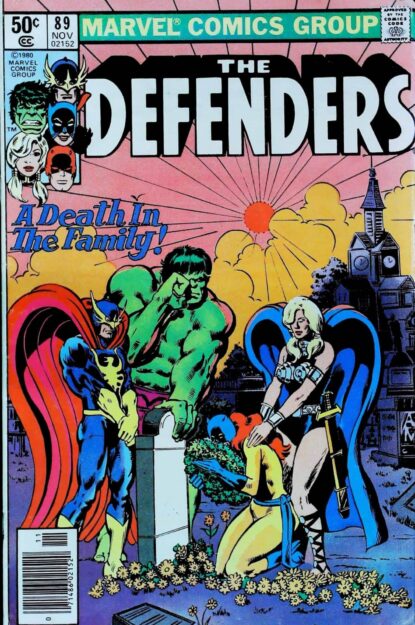 Couverture de DEFENDERS (1972) #90 - par Rich Buckler - lecubeacomics.com