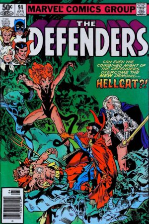 Couverture de DEFENDERS (1972) #94 - par Michael Golden - lecubeacomics.com