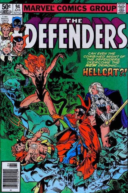 Couverture de DEFENDERS (1972) #94 - par Michael Golden - lecubeacomics.com