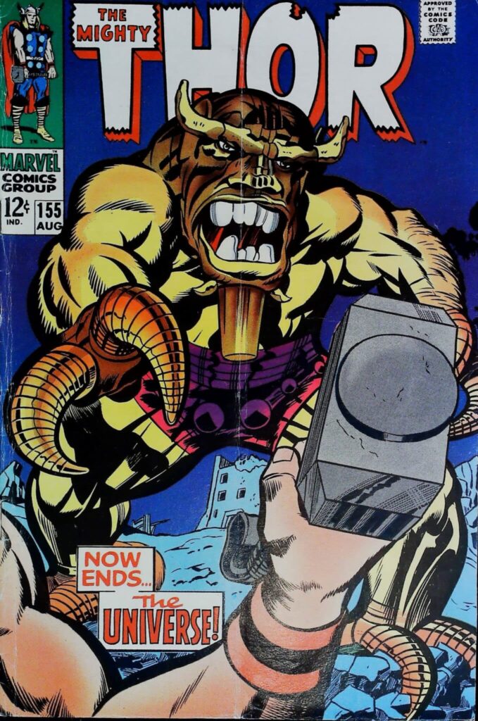 Thor #155 - Long Center Crease, vue de l'exemplaire