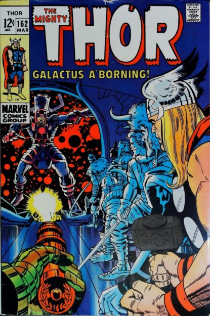 THOR (1962) #162 - Marvel - lecubeacomics.com Couverture de THOR (1962) #162 - par Jack Kirby - lecubeacomics.com