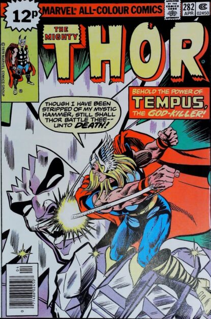 Couverture de THOR (1962) #282 - par Ron Wilson - lecubeacomics.com
