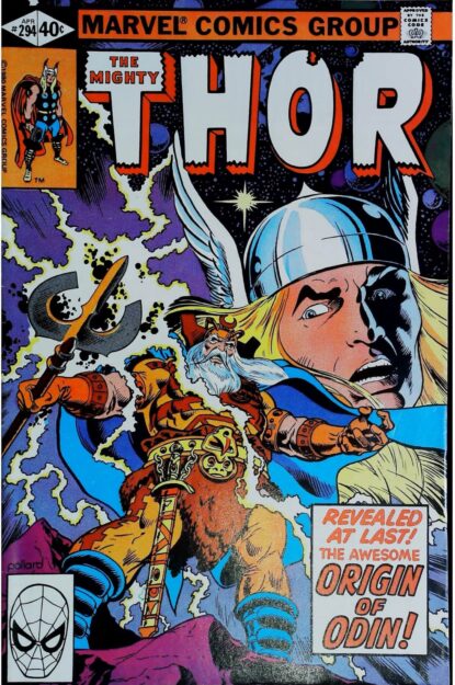 Couverture de THOR (1962) #294 - par Irving Watanabe - lecubeacomics.com