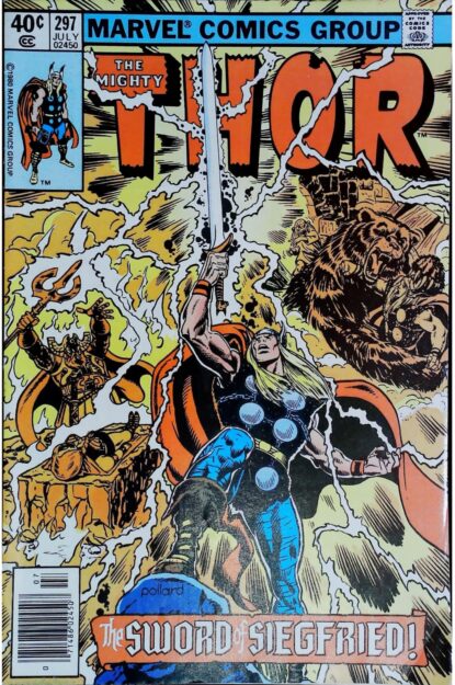 Couverture de THOR (1962) #297 - par Keith Pollard - lecubeacomics.com