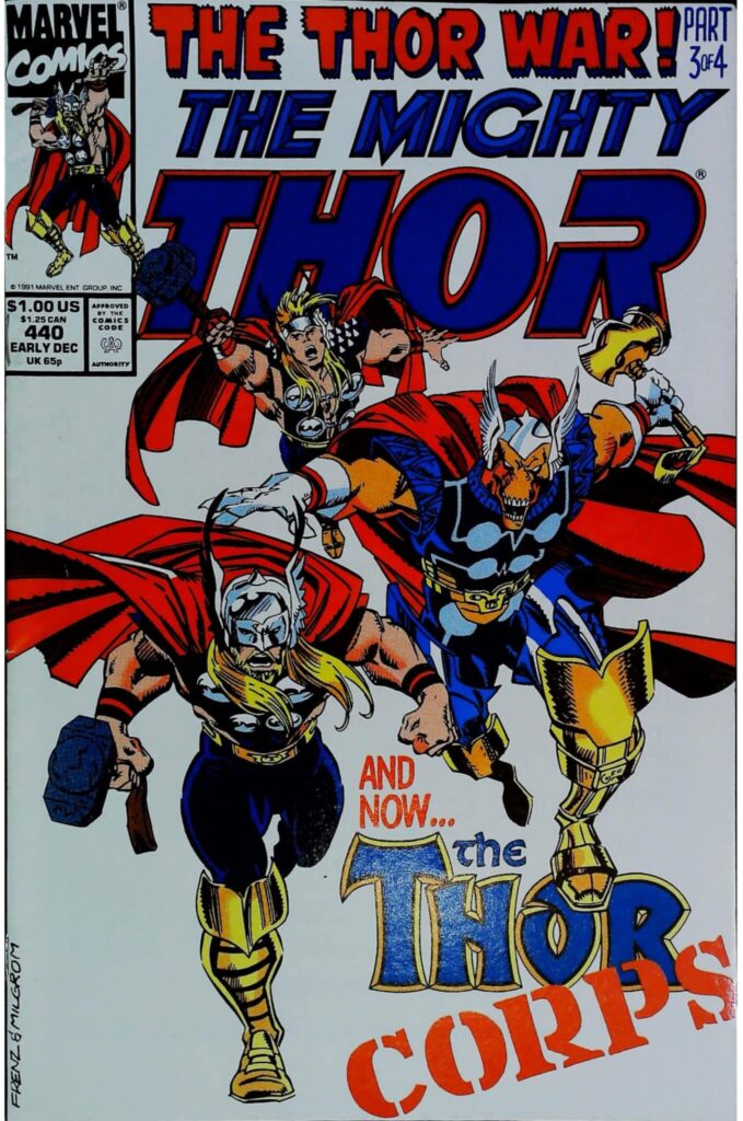 Mighty Thor #440, vue de l'exemplaire